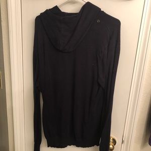 Forever 21 Men’s Navy Scarf Hoodie